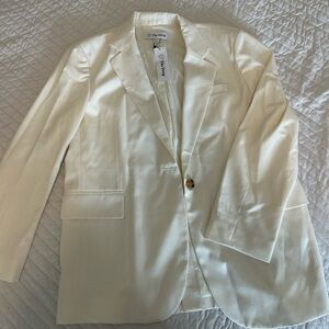 The Drop Off-White Blazer